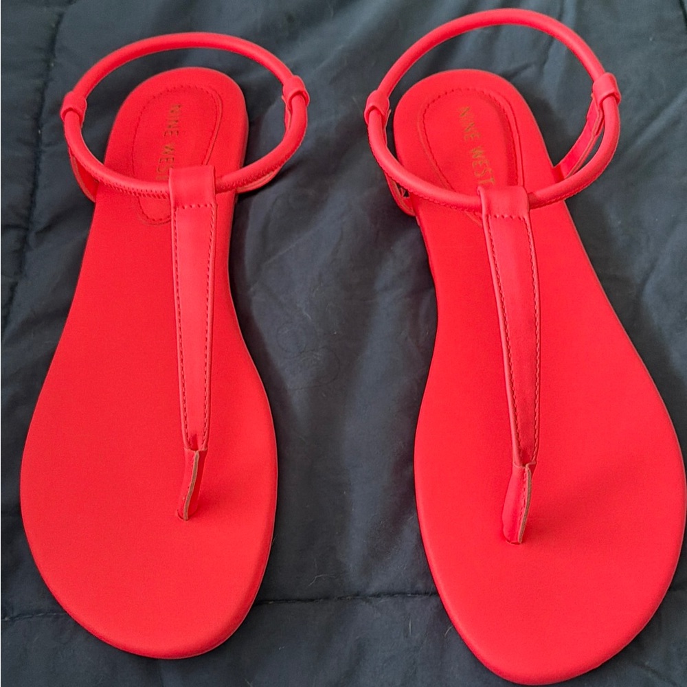 Nine West Hot Pink Sandals